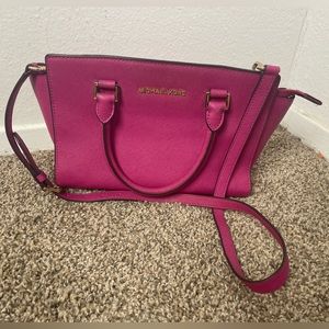 Pink Michael Kors Satchel